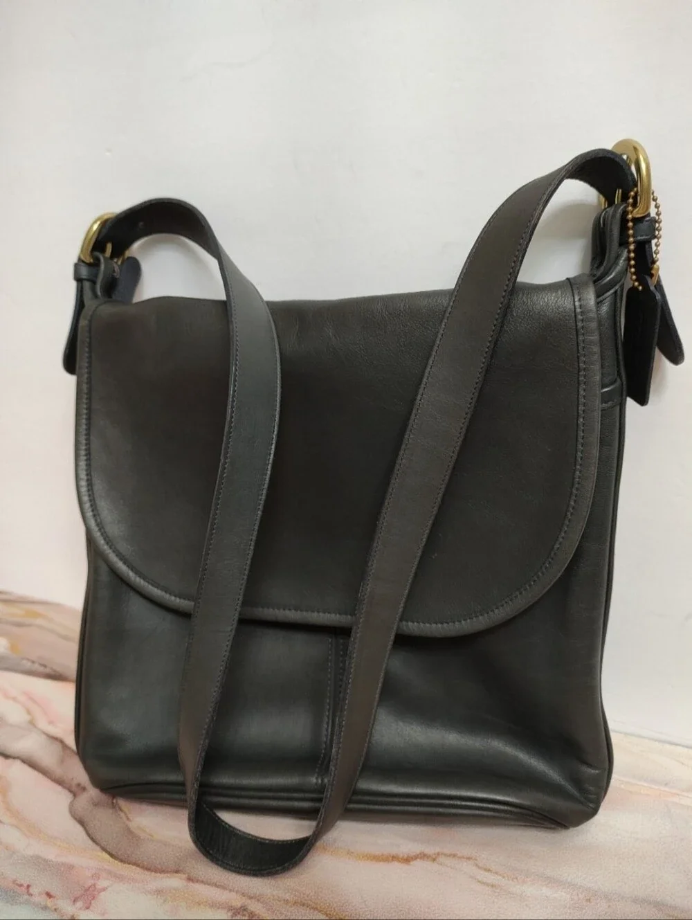 Vintage Coach 4115 Whitney Bag Navy Blue